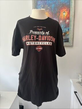 Harley-Davidson Black T-Shirt Large